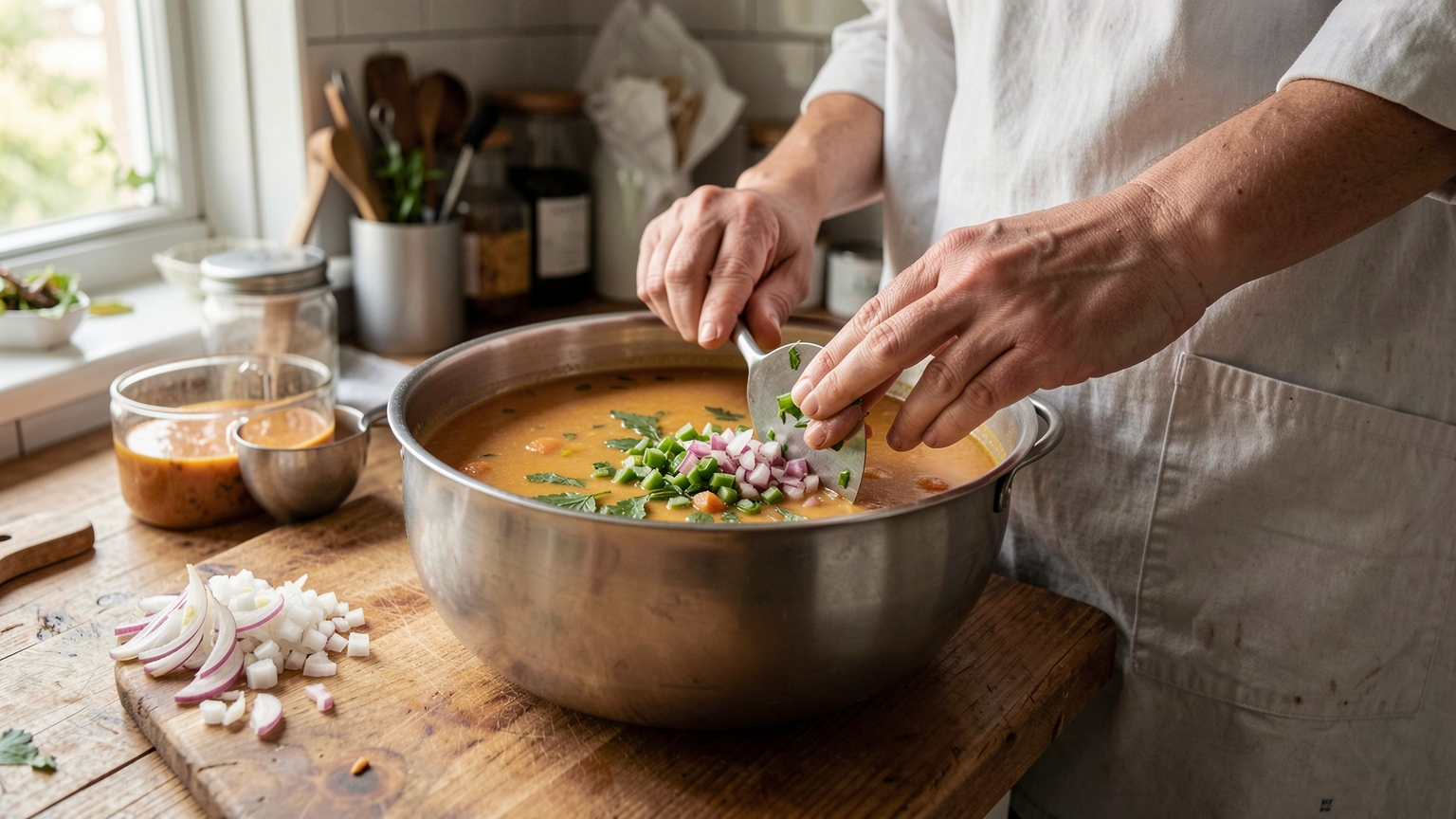 Soup Building 101: Layering Flavor with Mirepoix and Aromatics